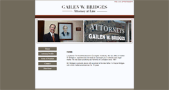 Desktop Screenshot of gailenbridges.com